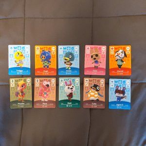 Animal Crossing Amiibo Cards